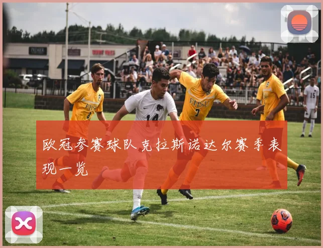 欧冠参赛球队克拉斯诺达尔赛季表现一览